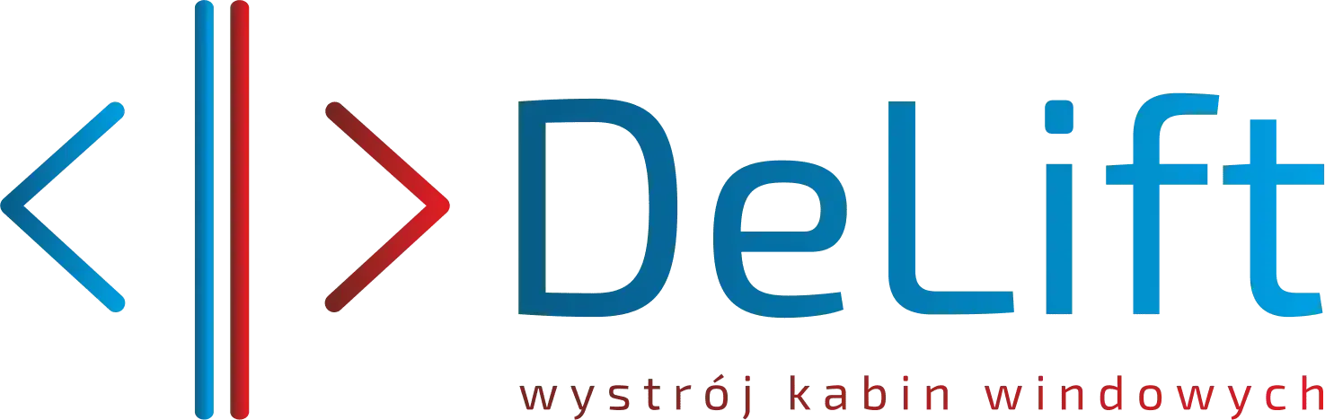 Delift – wystrój kabin windowych Logo